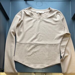Taupe Long Sleeve Top